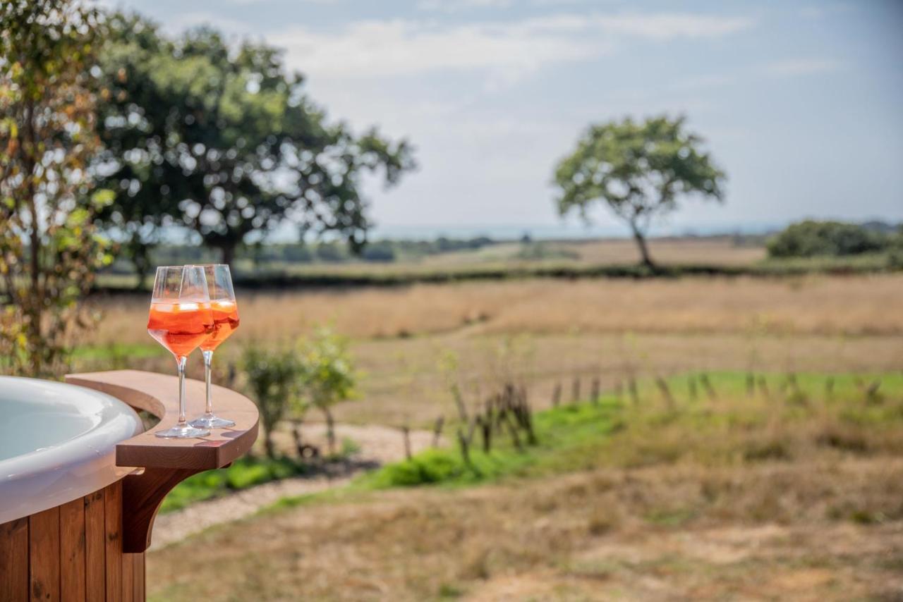 Вилла Barnhorn Glamping Hooe Экстерьер фото