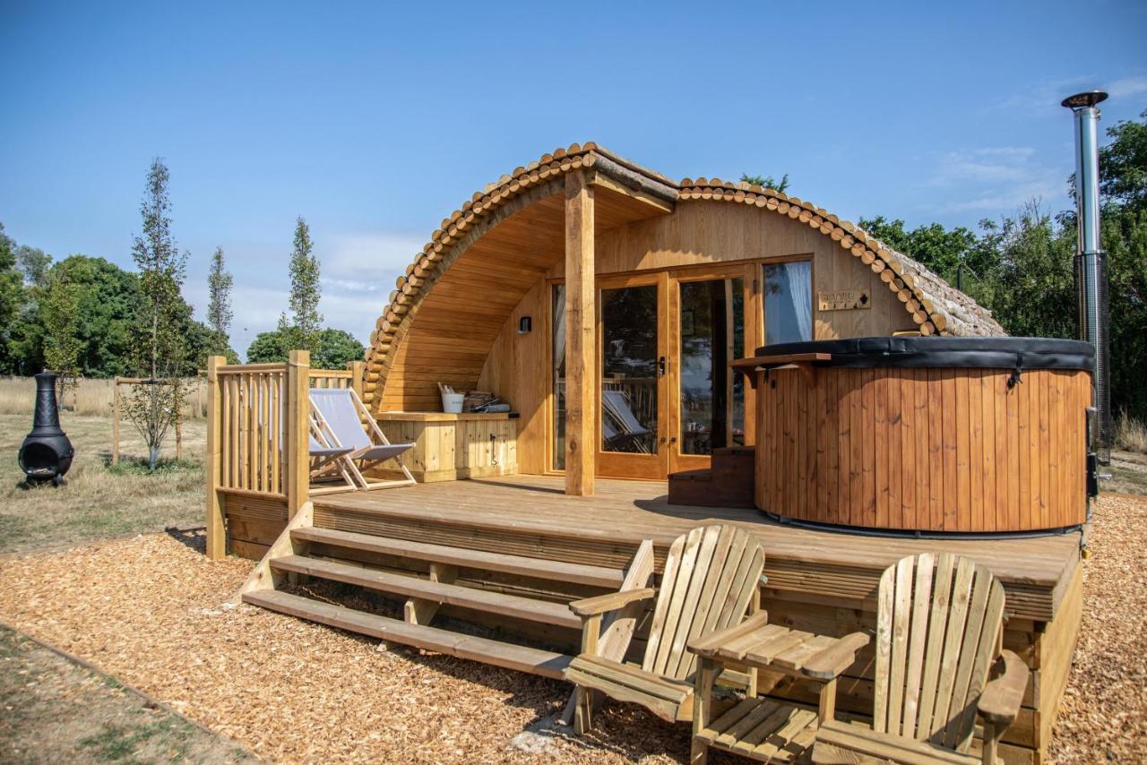 Вилла Barnhorn Glamping Hooe Экстерьер фото